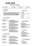 Free download Creative Resume Template Microsoft Word, Excel or Powerpoint template free to be edited with LibreOffice online or OpenOffice Desktop online