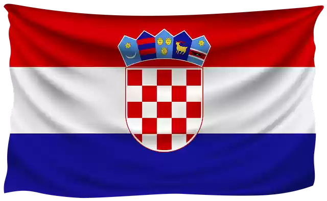 Free download Croatia Flag Country Colors -  free illustration to be edited with GIMP free online image editor