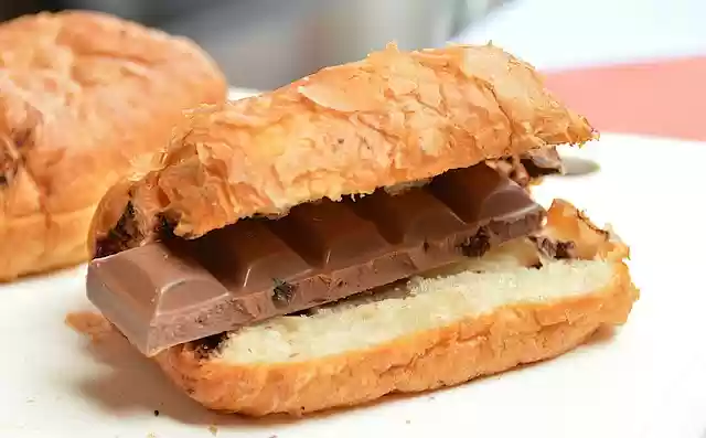 Free download croissant chocolate breakfast free picture to be edited with GIMP free online image editor