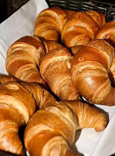 Free download Croissant Pastries Breakfast Baked -  free photo or picture to be edited with GIMP online image editor