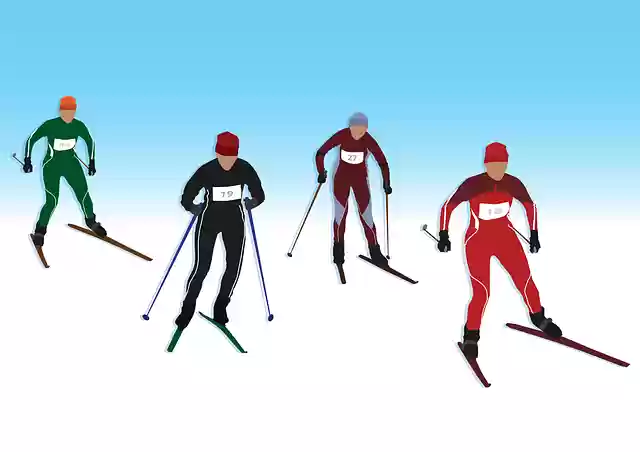 Free download Cross-Country Skiing Sport - Free vector graphic on Pixabay free illustration to be edited with GIMP free online image editor