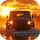 crossroad car safari scene  screen for extension Chrome web store in OffiDocs Chromium