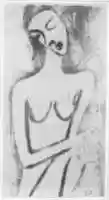 Free download Crouching Female Nude (Hockender weiblicher Akt) free photo or picture to be edited with GIMP online image editor