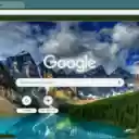 Crystal Clear Lake Reflection  screen for extension Chrome web store in OffiDocs Chromium