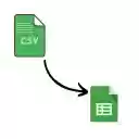 CSV to Google Sheets  screen for extension Chrome web store in OffiDocs Chromium