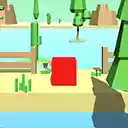 Cube Endless Obstacle Game  screen for extension Chrome web store in OffiDocs Chromium