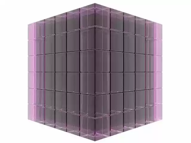 Free download Cube Glass Brick -  free illustration to be edited with GIMP free online image editor