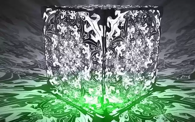 Free download Cube Neon -  free illustration to be edited with GIMP free online image editor