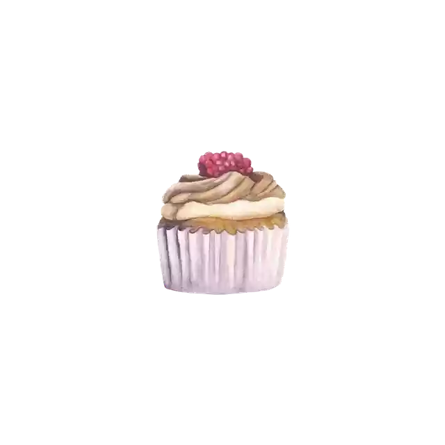 Free download Cupcake Watercolor Food -  free illustration to be edited with GIMP free online image editor