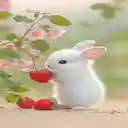 Cute bunny wallpaper  screen for extension Chrome web store in OffiDocs Chromium