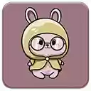 Cute Cartoon Bunny  screen for extension Chrome web store in OffiDocs Chromium