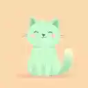 Cute cat image  screen for extension Chrome web store in OffiDocs Chromium