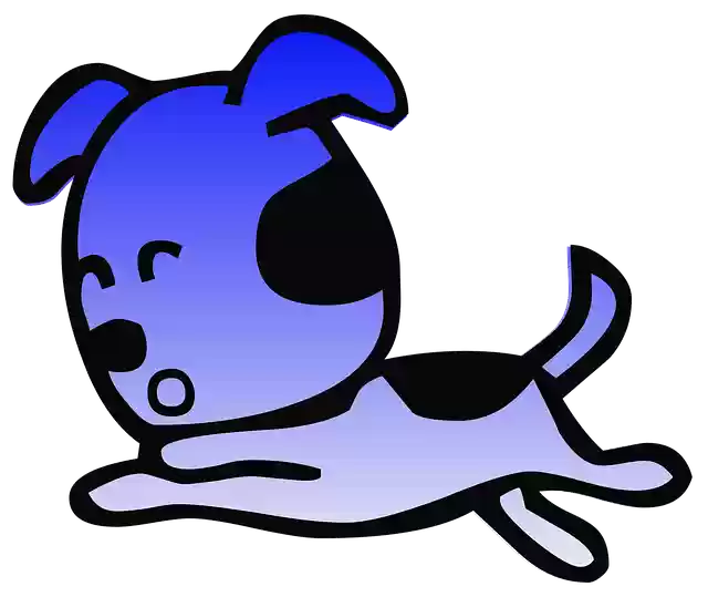 Free download Cute Dog Cartoon -  free illustration to be edited with GIMP free online image editor