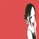 Cute Kaguya Sama Red Background  screen for extension Chrome web store in OffiDocs Chromium