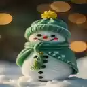 Cute snowman wallpaper  screen for extension Chrome web store in OffiDocs Chromium
