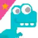 Cute t rex  screen for extension Chrome web store in OffiDocs Chromium