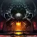 Cybernetic Spider Throne – A Dark Futuristic Realm  screen for extension Chrome web store in OffiDocs Chromium