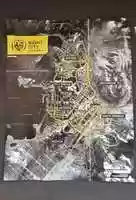 Free download CyberPunk 2077 Physical Map and Postcards free photo or picture to be edited with GIMP online image editor