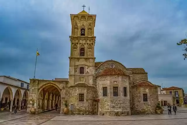 Free download cyprus larnaca st lazarus church free picture to be edited with GIMP free online image editor