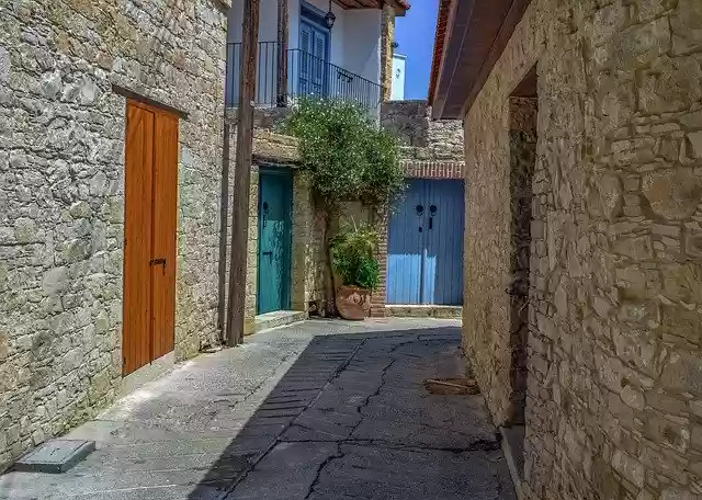 Free download Cyprus Omodos Village -  free photo or picture to be edited with GIMP online image editor