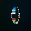 Daft Punk Helmets Theme HD  screen for extension Chrome web store in OffiDocs Chromium