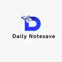 Daily NoteSave  screen for extension Chrome web store in OffiDocs Chromium