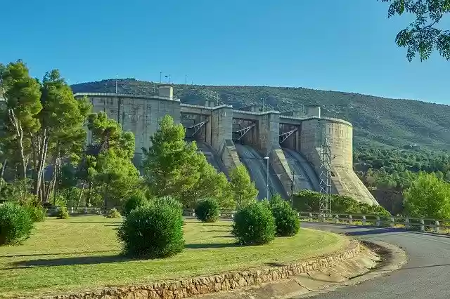 Free download Dam The Degree Water -  free photo or picture to be edited with GIMP online image editor