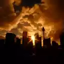 Dark city  screen for extension Chrome web store in OffiDocs Chromium
