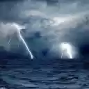 Dark Stormy Ocean  screen for extension Chrome web store in OffiDocs Chromium