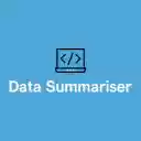 Data Summarizer  screen for extension Chrome web store in OffiDocs Chromium