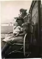 Free download David (6 weeks), Ida, Bube, 1950 free photo or picture to be edited with GIMP online image editor