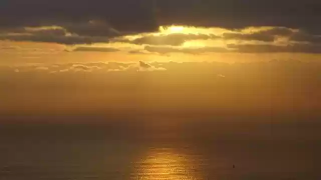 Free download Dawn Clouds Sea -  free photo or picture to be edited with GIMP online image editor