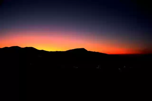 Free download Dawn Mountain Nature -  free photo or picture to be edited with GIMP online image editor