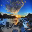 Dazzling Sunset  screen for extension Chrome web store in OffiDocs Chromium