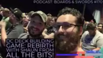Free download DC Deck Building Game: Rebirth w/ Shaun from All The Bits! - Boards & Swords #170 free photo or picture to be edited with GIMP online image editor