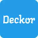 Deckor  screen for extension Chrome web store in OffiDocs Chromium