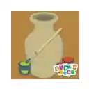Decorating Games Clay Pot at Duckie Deck  screen for extension Chrome web store in OffiDocs Chromium