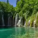 Deep waterfalls and lakes  screen for extension Chrome web store in OffiDocs Chromium