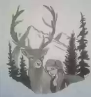 Free download Deers lady free photo or picture to be edited with GIMP online image editor