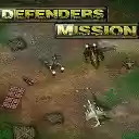 Defenders Mission Game  screen for extension Chrome web store in OffiDocs Chromium