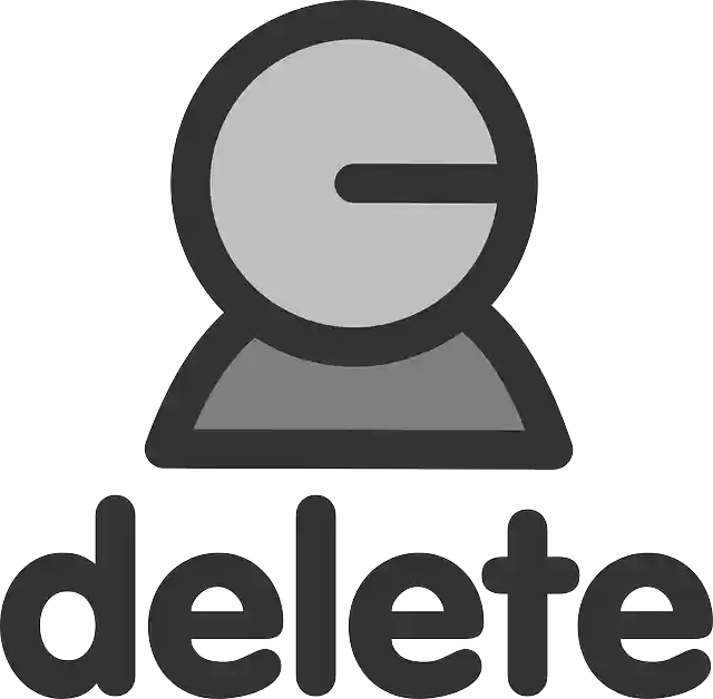 Free download Delete User Person - Free vector graphic on Pixabay free illustration to be edited with GIMP free online image editor