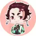 Demon Slayer Chibi Wallpaper New Tab  screen for extension Chrome web store in OffiDocs Chromium