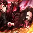 Demon Slayer Live Wallpaper New Tab  screen for extension Chrome web store in OffiDocs Chromium