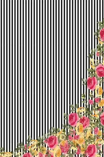 Free download Designer Floral Wallpaper Android -  free illustration to be edited with GIMP free online image editor