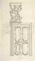 Free download Design for a Door and Stucco Overdoor Decorations free photo or picture to be edited with GIMP online image editor