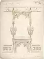 Free download Design for a Gothic Mirror free photo or picture to be edited with GIMP online image editor