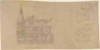Free download Design for a House, Front Elevation and Plans free photo or picture to be edited with GIMP online image editor