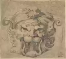 Free download Design for a Leonine Grotesque Head free photo or picture to be edited with GIMP online image editor