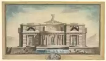 Free download Design for a Neoclassical Building, Thought to be a School of Arts for the City of Stockholm free photo or picture to be edited with GIMP online image editor