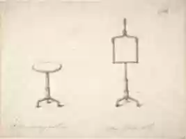 Free download Design for a Standing Frame and End Table free photo or picture to be edited with GIMP online image editor